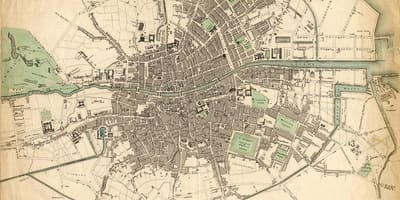 نقشہ کے ڈبلن میں 1916