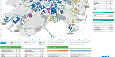 UCD ڈبلن نقشہ